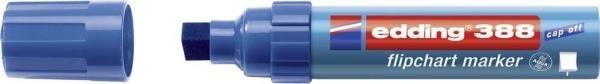 Produktbild Edding Flipchartmarker 388, Einw., Ksp., 4-12mm, Schreibf.: blau 1 Stück (Blau, 12 mm, 1 x)