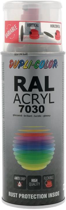 Produktbild Dupli-Color Acryllack glänzend RAL 7030 steingrau (Steingrau, 0.40 l)