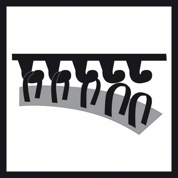 Actual product image Bosch Professional Zubehör Eccentric sanding paper with velcro (60)