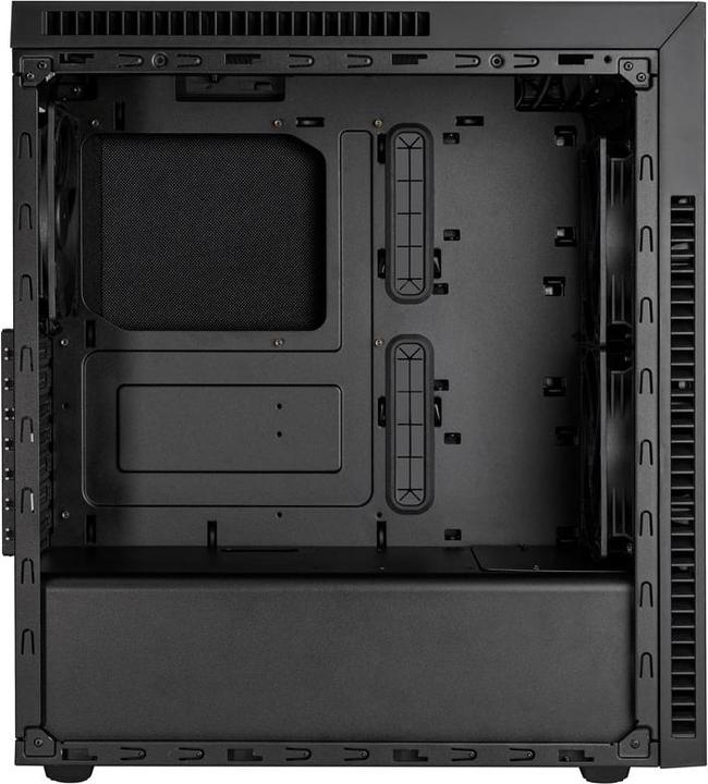 Productafbeelding Silverstone SST-KL07B-E - Kublai Midi Tower ATX Stille computerkast, zwart (mATX, Mini-ITX, ATX)