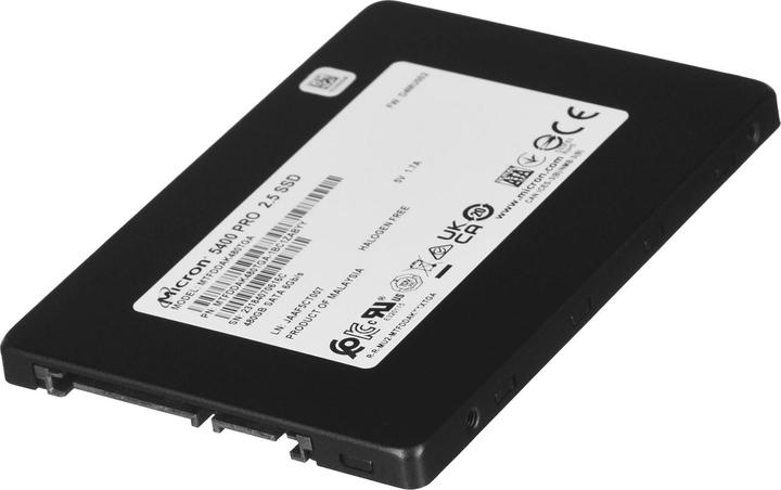Image du produit Micron 5400 PRO SATA SSD (480 Go, 2.5")