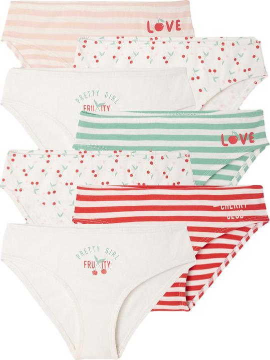 Immagine prodotto Vertbaudet 7er-Pack Mädchen Slips mit Kirschen (146, Confezione da 7)