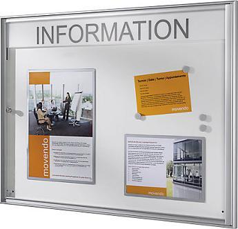 Produktbild kaiserkraft Schaukasten für den Innenbereich (Magnettafel, 50 x 38 cm)