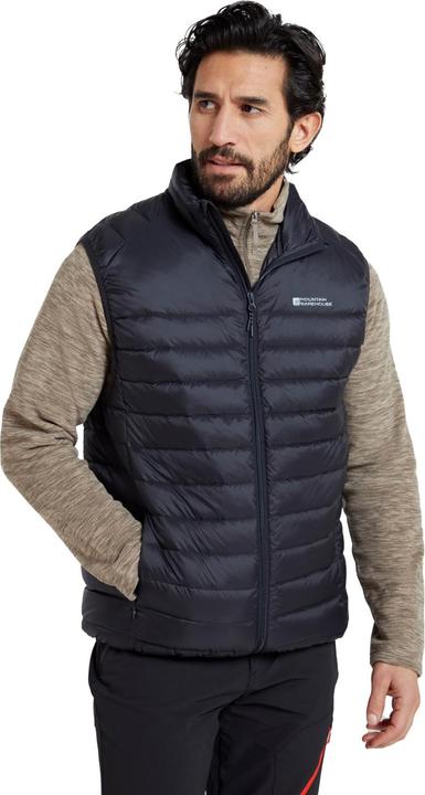 Actual product image Mountain Warehouse Mens Featherweight II Gilet (L)