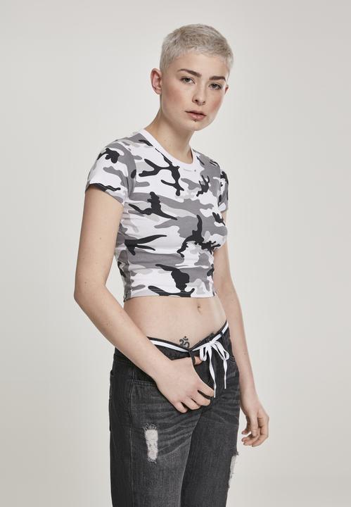 Image du produit Urban Classics Ladies Stretch Jersey Cropped Tee (L)