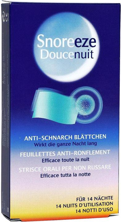 Image du produit Snoreeze Languettes anti-ronflement Doucenuit