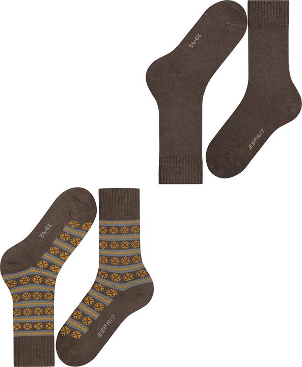 Immagine prodotto Esprit Scandi 2-Pack Herren (Confezione da 2, 43 - 46)