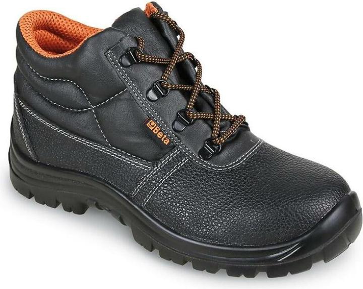 BETA SCARPE ALTE PELLE NERA BASE C/LAM BK 41, Grau, 41 mm (S1P, 41)