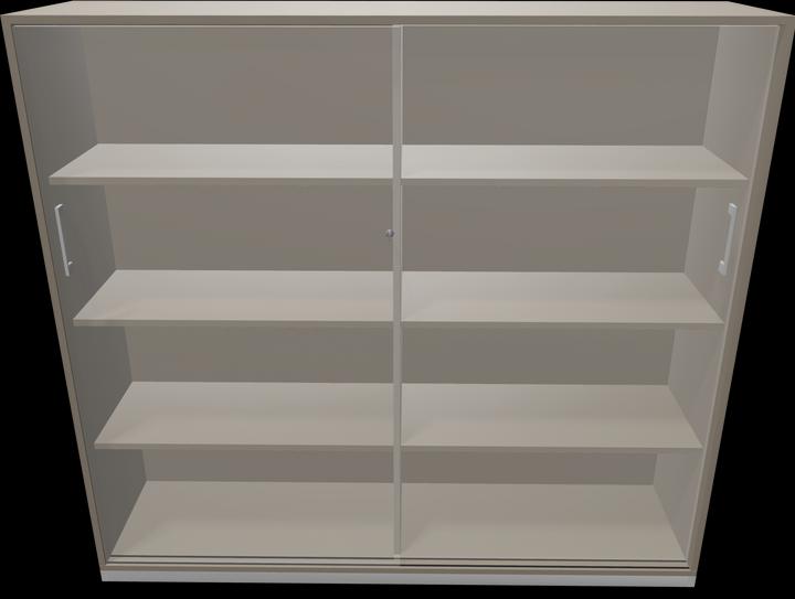 Actual product image Narbutas Choice sliding door cabinet (160 x 40 x 146.5 cm)