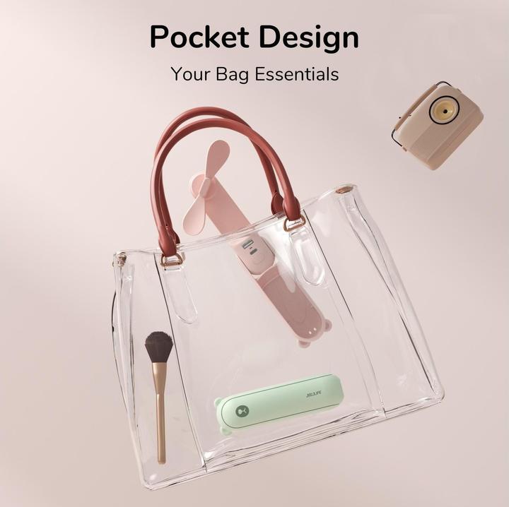 Actual product image Jisulife Handheld Fan Life 8 Plus