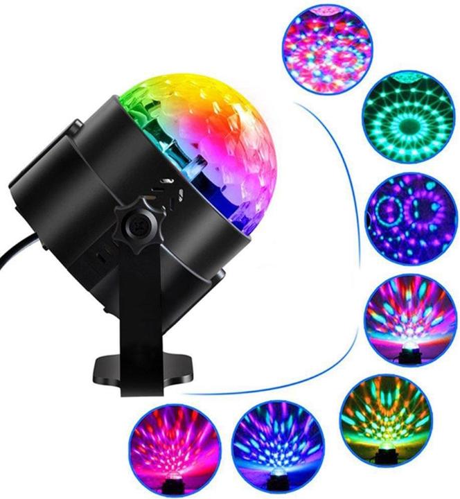 Produktbild Esmée Soundgesteuerte LED Discokugel (7 cm)