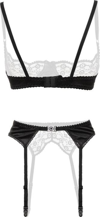 Actual product image Christine Le Duc 3-piece bra set Gush - Black (S)