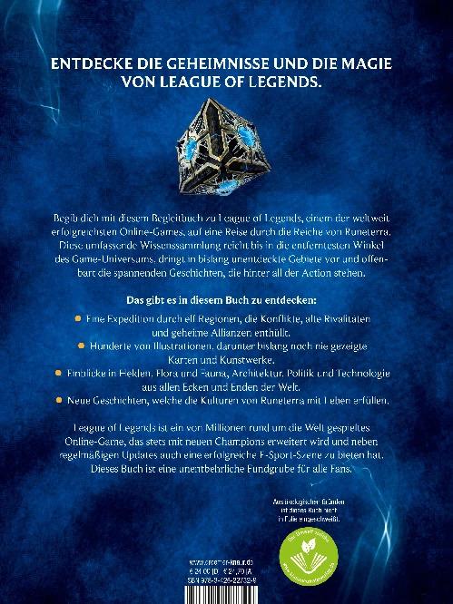 Actual product image League of Legends. Die Reiche von Runeterra (German, 2020)