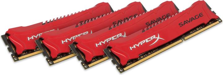 Produktbild HyperX Savage (4 x 8GB, 1600 MHz, DDR3-RAM, DIMM)