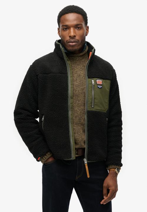 Immagine prodotto Superdry Vintage Retro Fleecejacke mit durchgehendem Reissverschluss (L)