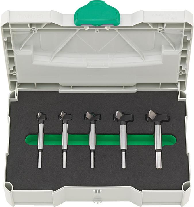 Actual product image Fortis HW synthetic drill bit set 5 pieces 15 to 35 mm in systainer (15-35 mm)