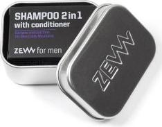 Produktbild ZEW for men 2in1 Shampoo Soap with Conditioner Charcoal (85 ml, Festes Shampoo)