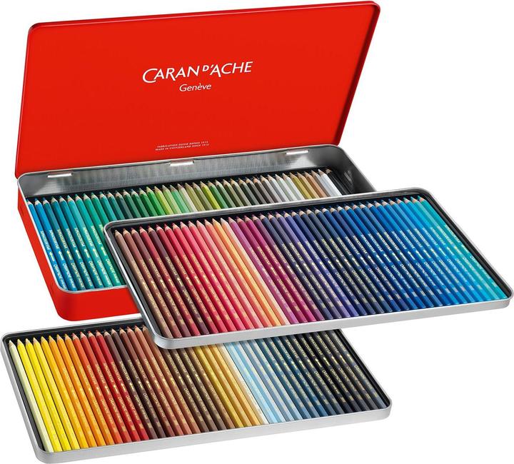 Produktbild Caran d'Ache Supracolor Aquarelle Metallschachtel (Mehrfarbig, 120 x)