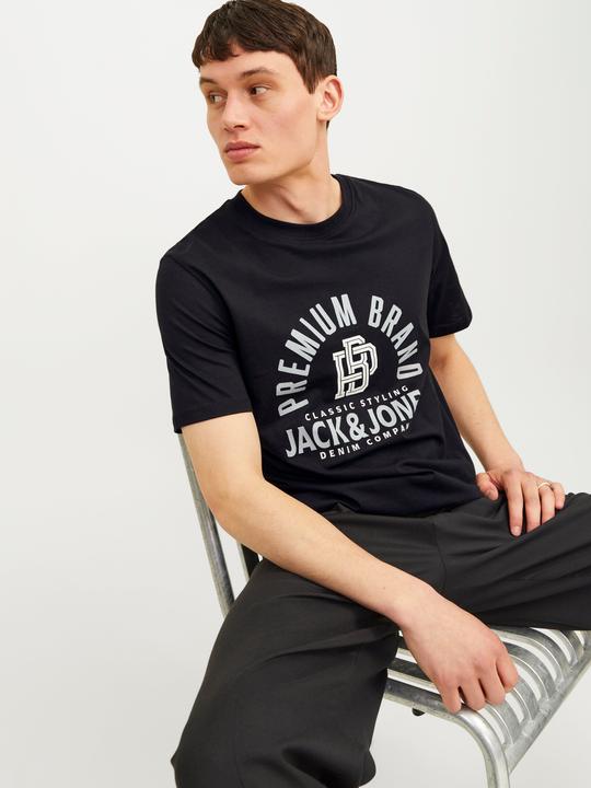 Immagine prodotto Jack & Jones T-shirt stampata con scollo rotondo (S)