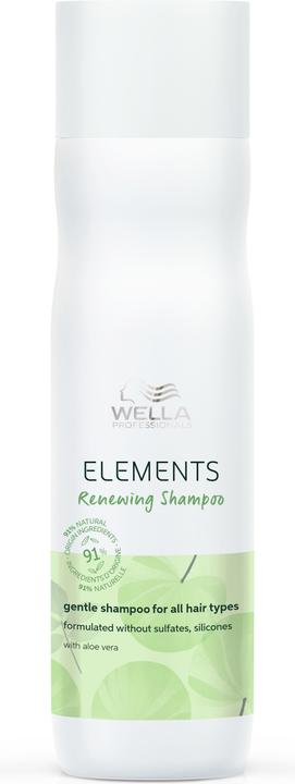 Actual product image Wella Elements Renewing Shampoo (250 ml, Liquid shampoo)