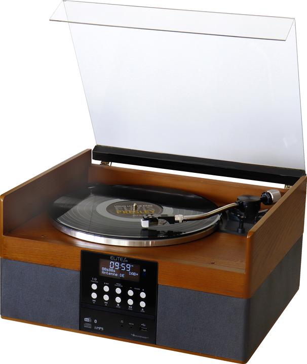 Actual product image Soundmaster PL910 (Record player, Bluetooth, CD player, 1x 10 W)