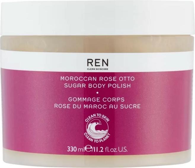 Ren Moroccan Rose Otto Sugar Body Polish (330 ml)