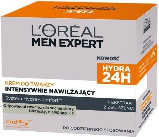 Energy Label L'Oréal Paris L'Oreal - Men Expert Hydra 24H Cremation Facial Intensive Moisturiser 50Ml (50 ml, Day cream)