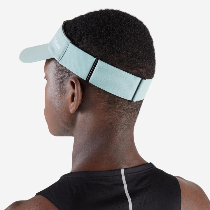 Actual product image Kiprun Lauf-Visor Cap - V2 grün