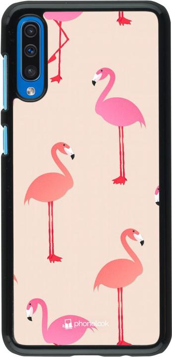Actual product image PhoneLook Cover Pink Flamingos Pattern (Samsung Galaxy A50)