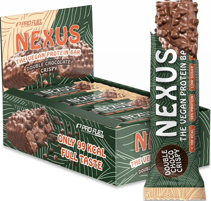 Produktbild ProFuel Pro Fuel Nexus Proteinriegel (12 x 30G) (Double Chocolate Crispy, 12 Stk., 360 g)