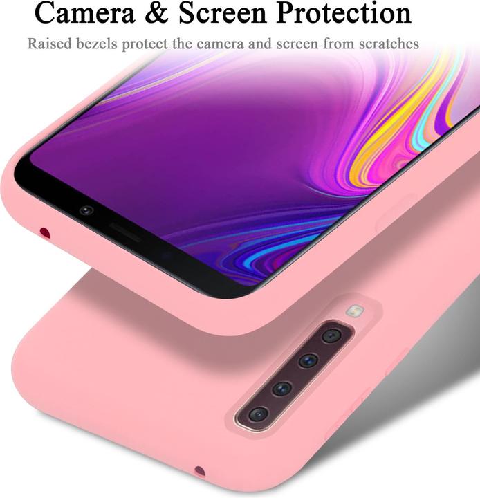 Produktbild Cadorabo TPU Liquid Silicone Case Hülle für Samsung Galaxy A9 2018 (Samsung Galaxy A9 (2018))