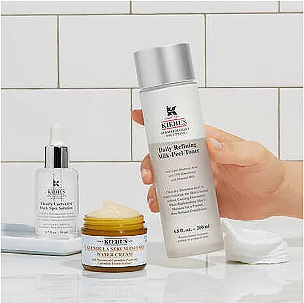 Image du produit Kiehl's Daily Refining Milk Peel (Chiffons de nettoyage, 200 ml)