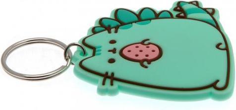 Actual product image Pusheen Osaurus keyring pendant