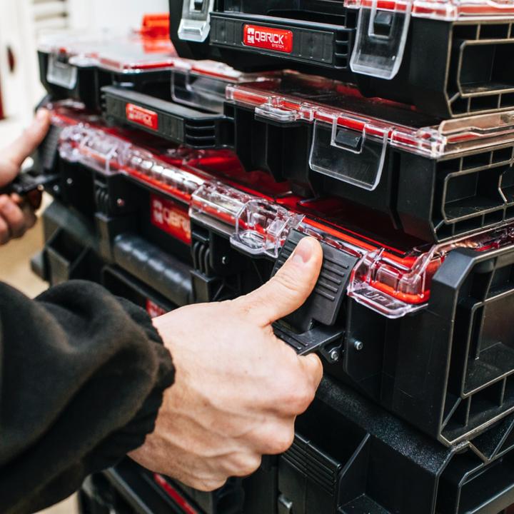 Actual product image Qbrick Large organiser with individual cases and adapter ORGQ2XLADCZAPG003