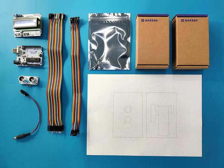 Image du produit Velleman Réglage de la distance et du niveau d'eau (Kit électronique)