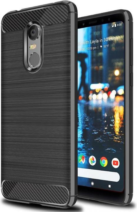 Produktbild Screenguard Xiaomi Redmi 5 Plus Hülle Carbon Brushed Soft TPU (Xiaomi Redmi 5 Plus)