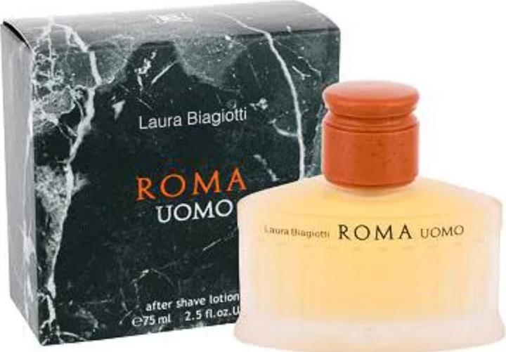 Actual product image Laura Biagiotti Roma Uomo (Aftershave lotion, 75 ml)