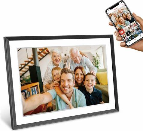 Produktbild Benel Frameo Digitaler Fotorahmen HF-109T Schwarz 10.1 Inch mit FrameGlow (10.10", 1280 x 800 Pixel)