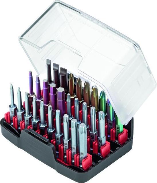 PB Swiss Tools Bits-Sortiment (2.5, 3, 4, 5, 6, PH0, PH1, PH2, PH3, PZ1, PZ2, TX 7, TX 8, TX 9, TX40, TX20, TX25, TX30, PZ3, TX 6, TX10, TX15)