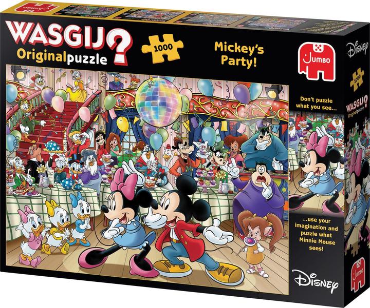 Actual product image Jumbo Puzzle Wasgij Original Disney (1000 pieces)