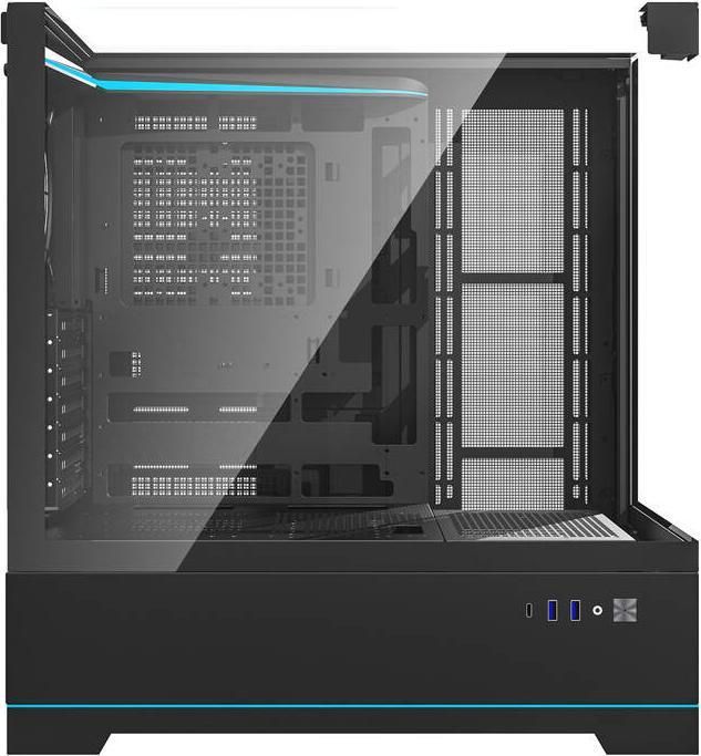Image du produit Darkflash Tech Darkflash DY450 boîtier d'ordinateur sans ventilateurs (noir) (mATX, ATX, ITX)