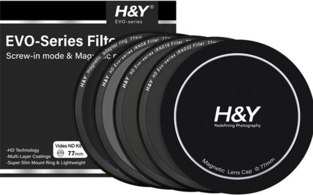 Produktbild H&Y HD EVO ND Video Filter-Set 77mm (ND- / Graufilter)