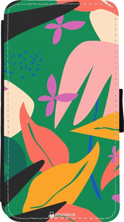 Actual product image PhoneLook Coque Wallet noir Abstract Jungle (Apple iPhone 11 Pro)
