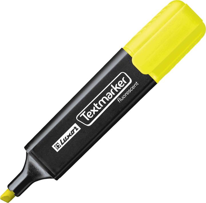 Produktbild Luxor Leuchtmarker Gelb (Gelb, 3.50 mm, 12 x)
