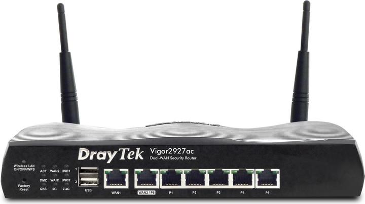 Actual product image Draytek Dual-Band WiFi Router Vigor 2927ac