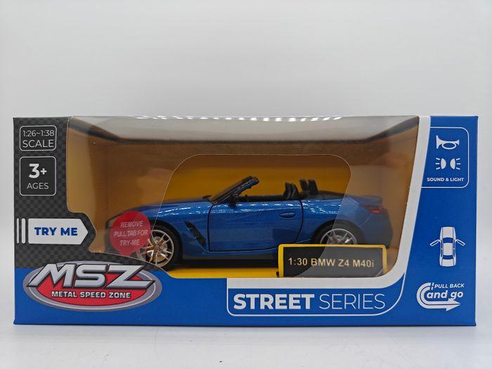 Actual product image MSZ Die-cast model BMW Z4 M40i, 1:30
