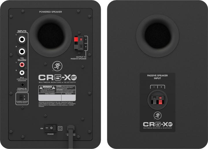 Immagine prodotto Mackie CR5-XBT (Attivo, Coppia, 1x 80 W)