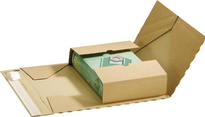 Actual product image Antalis Shipping box 26 x 18.5 x -7 cm 1 piece, Brown (18.5 x 26 x 7 cm, 1 x)