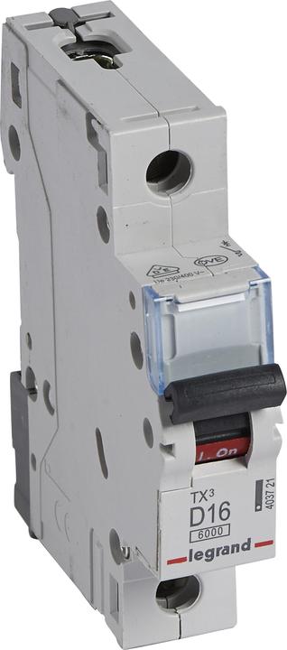 Immagine prodotto Legrand LEG 403721 Interruttore automatico Tx3 Ls D16A 1P 6Ka 1M