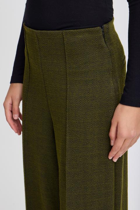 Actual product image Ichi 's trousers ihkate jacquard pa9 (XS)